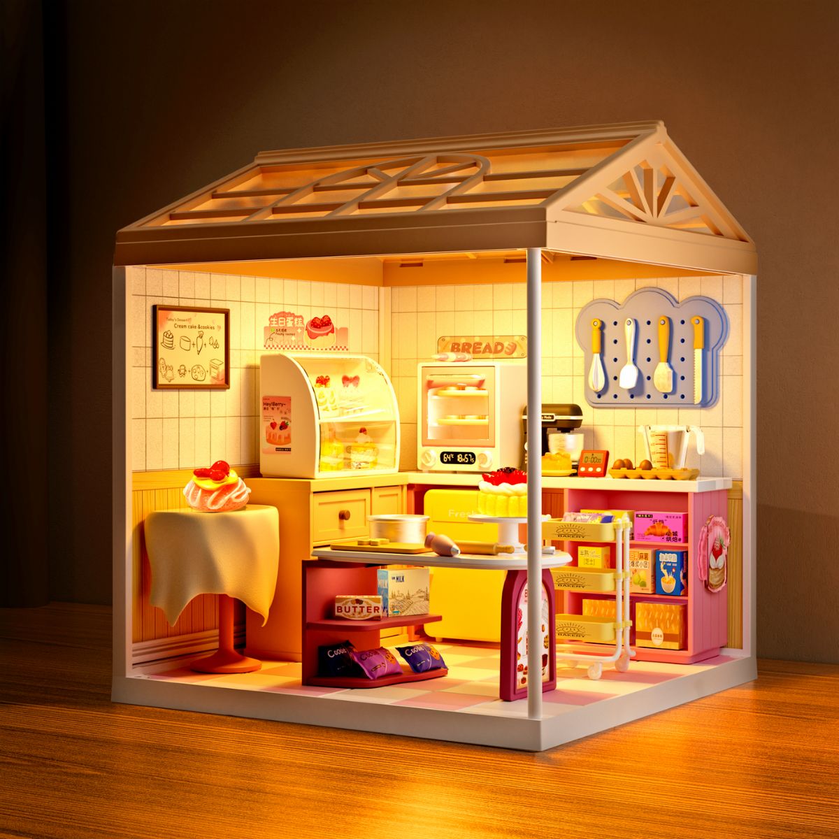 Đồ Chơi Lắp Ráp Mini House - Cửa Hàng Bánh SWEET HEART SH808