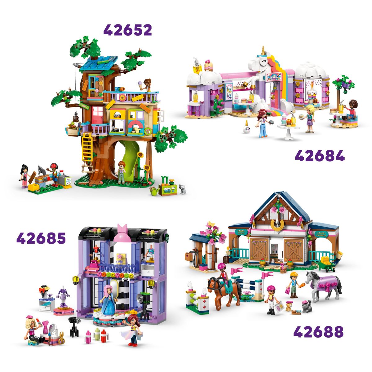 Đồ Chơi Lắp Ráp Nhà Câu Lạc Bộ Tình Bạn Tại Heartlake City LEGO FRIENDS 42689 (794 chi tiết)