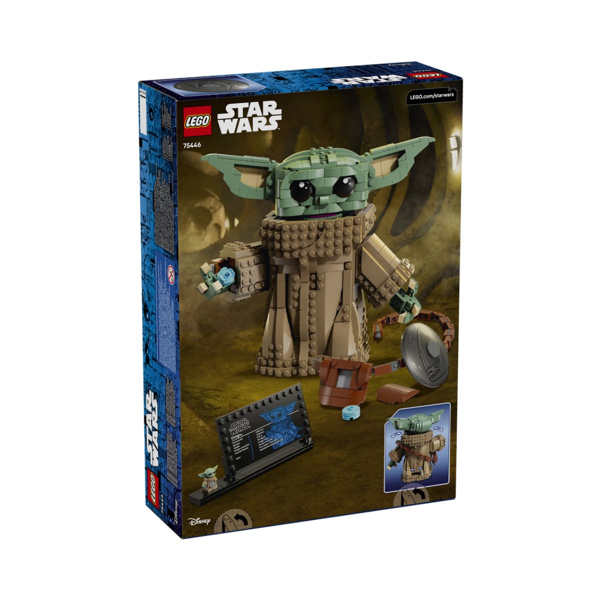 Đồ Chơi Lắp Ráp Nhân Vật Grogu™ - Học Viên Mandalorian LEGO STAR WARS 75446 (1200 Chi Tiết)