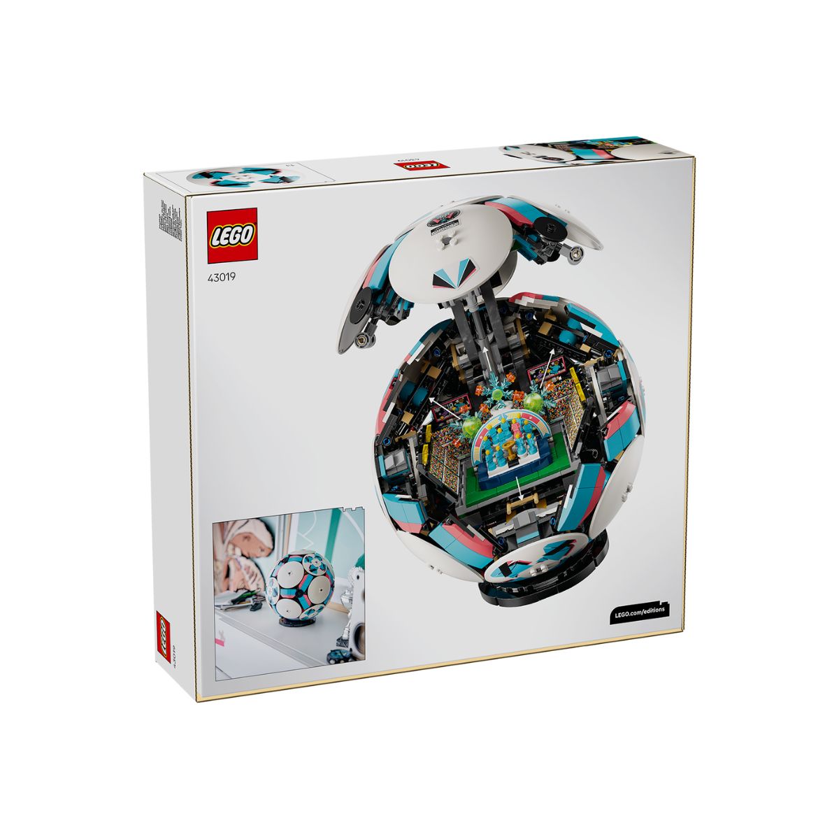 Đồ Chơi Lắp Ráp Quả Bóng Đá LEGO EDITIONS SPORTS 43019 (1498 Chi Tiết)