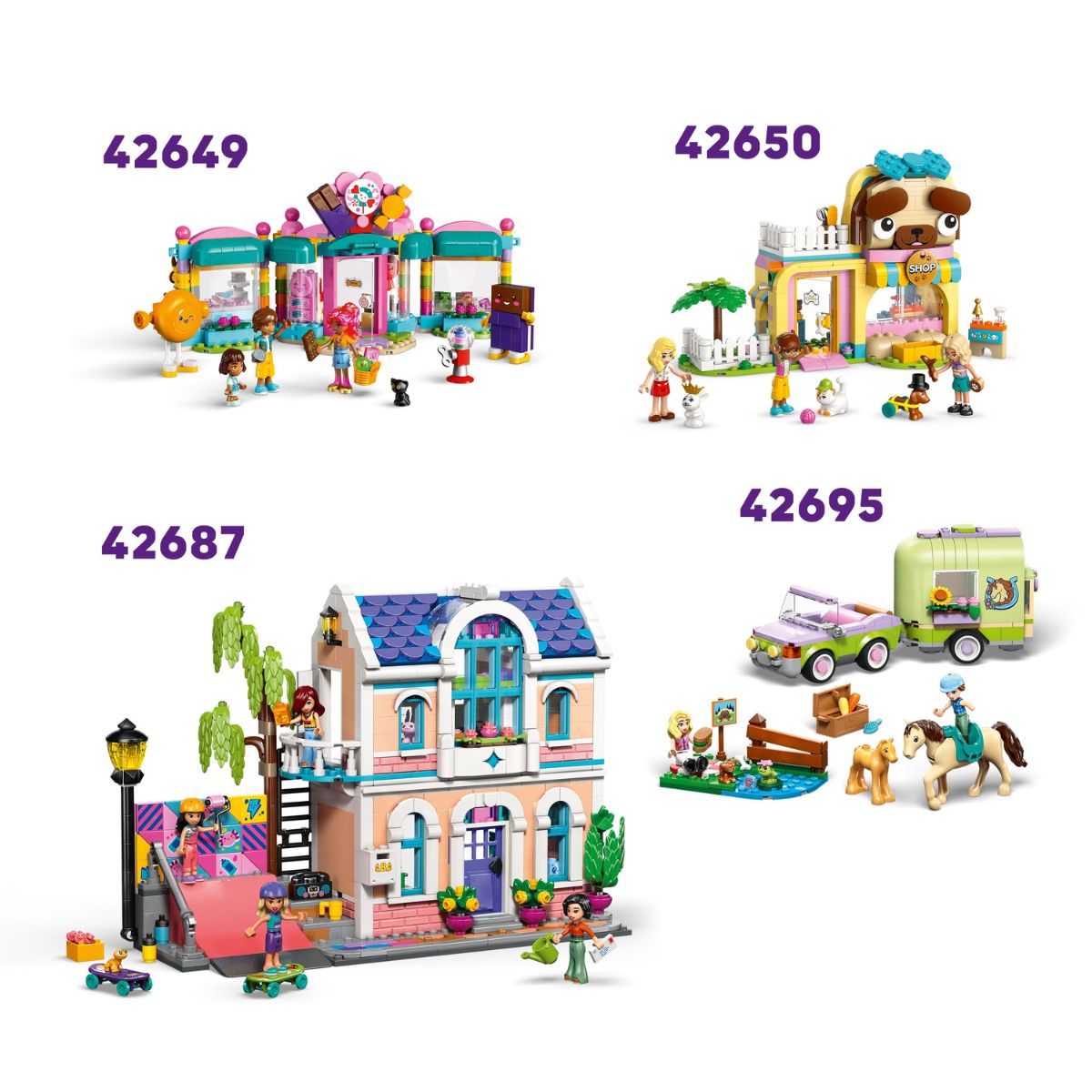 Đồ Chơi Lắp Ráp Quán Cà Phê Kỳ Lân Mộng Mơ LEGO FRIENDS 42684 (475 chi tiết)