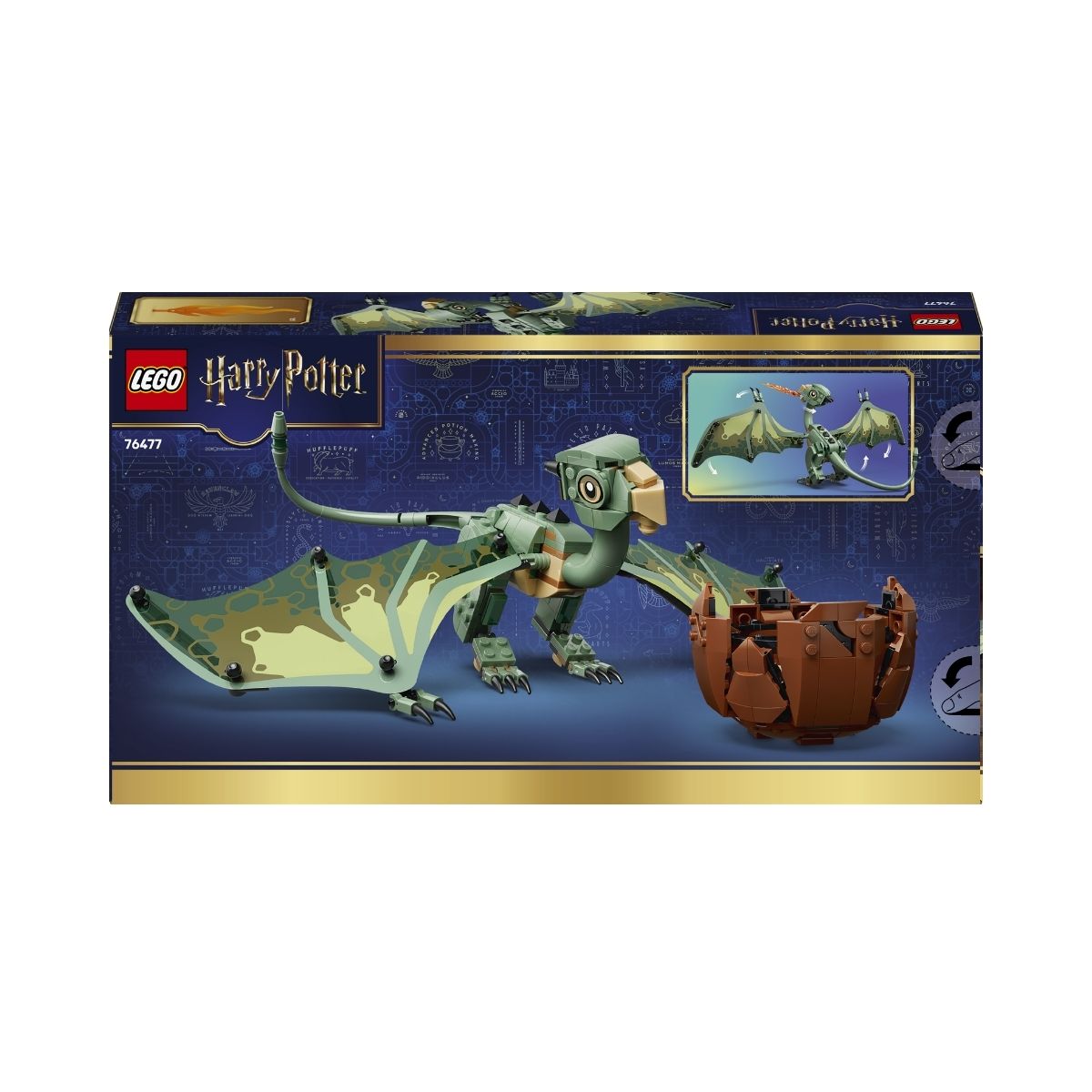 Đồ Chơi Lắp Ráp Rồng Con Norbert Của Hagrid LEGO HARRY POTTER 76477 (482 chi tiết)