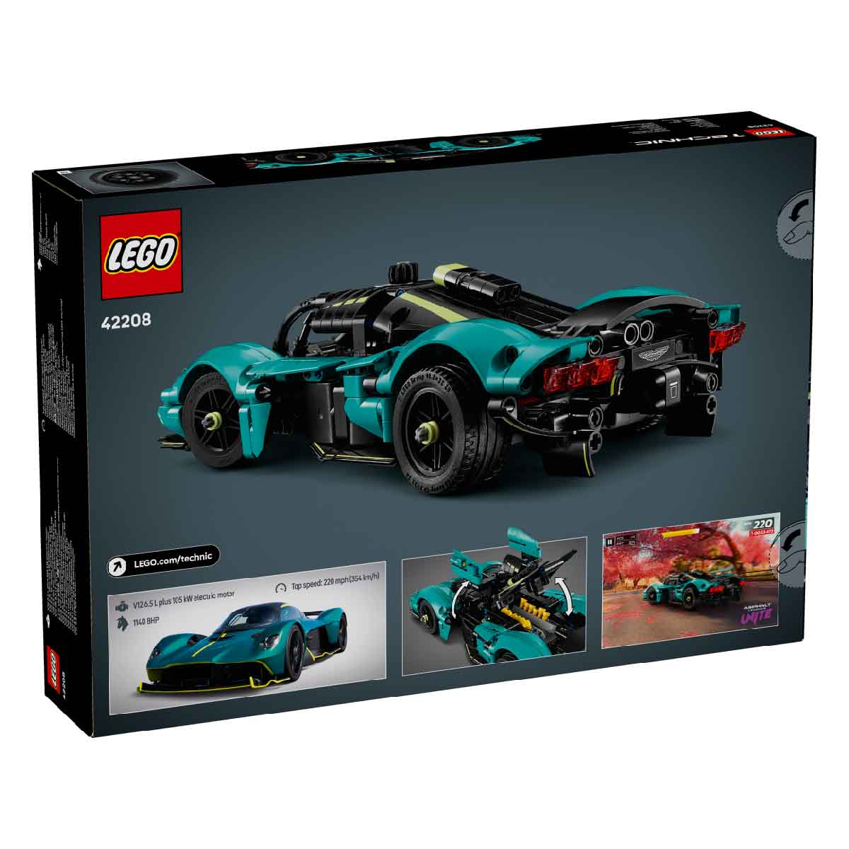 Đồ Chơi Lắp Ráp Siêu Xe Aston Martin Valkyrie LEGO TECHNIC 42208 (707 chi tiết)