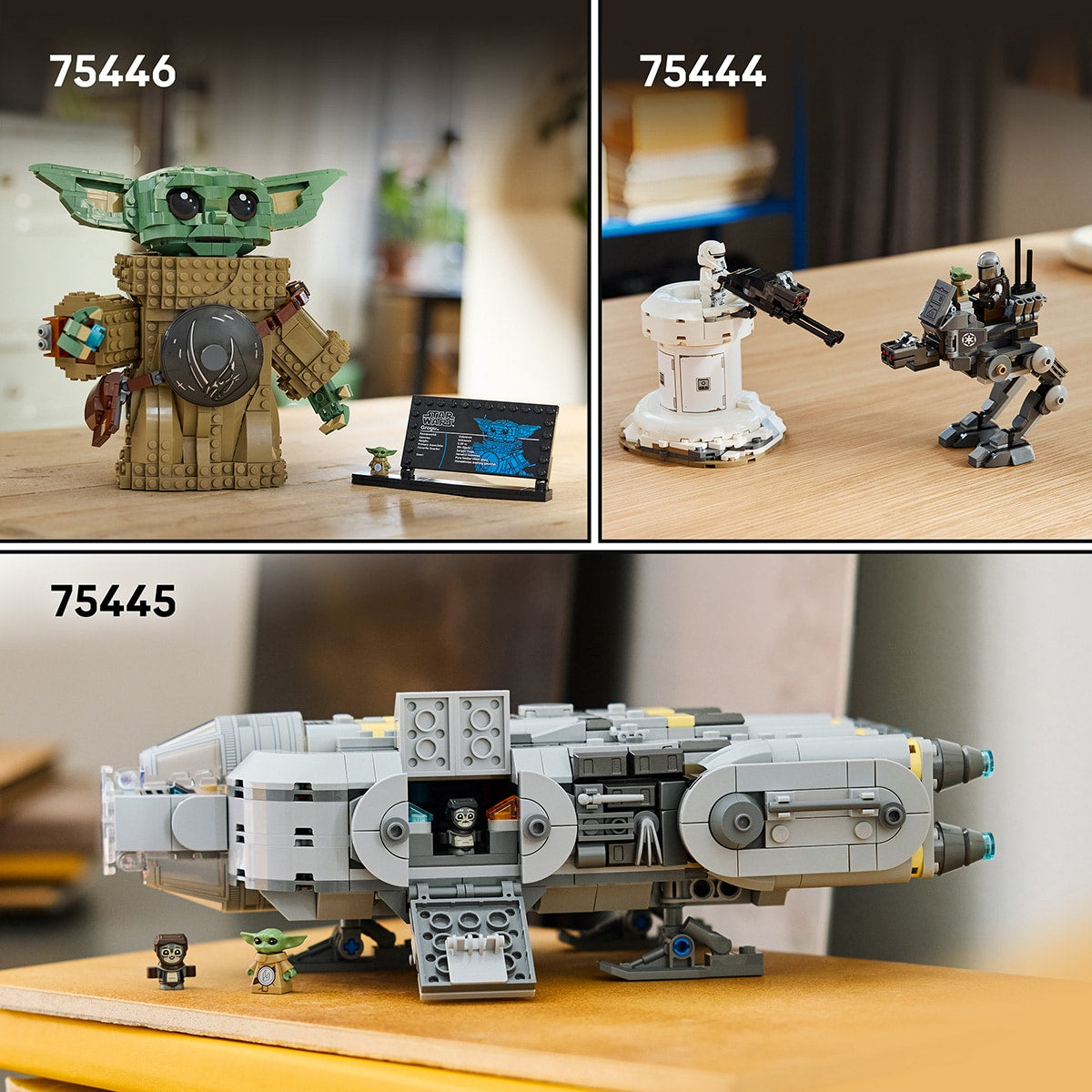 Đồ Chơi Lắp Ráp Tàu Vũ Trụ Razor Crest LEGO STAR WARS 75447