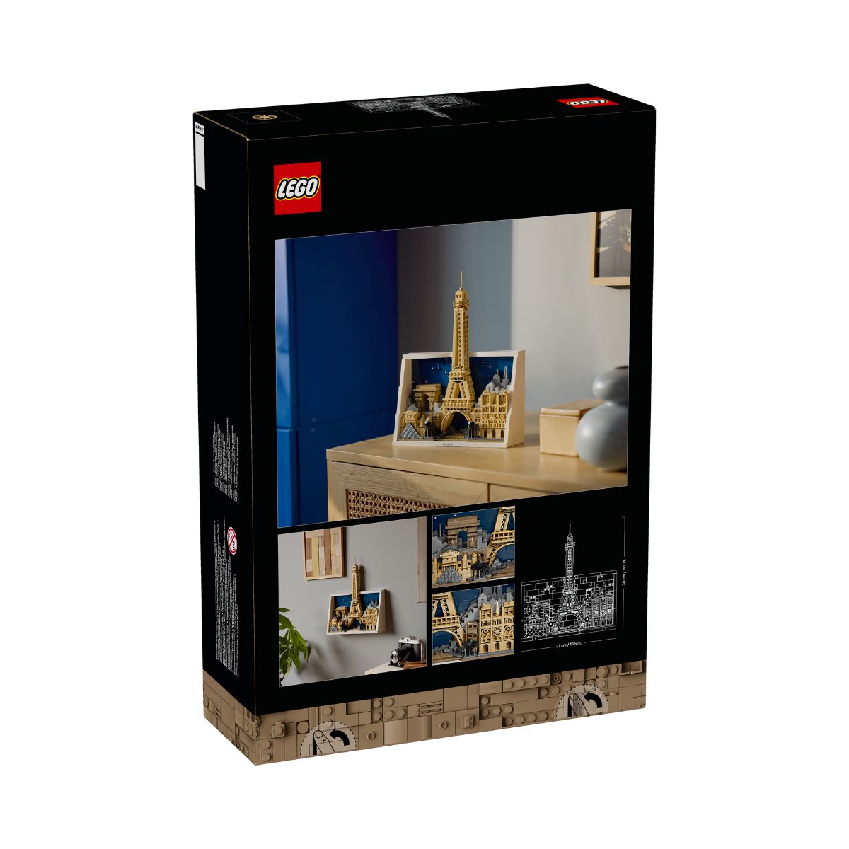 Đồ Chơi Lắp Ráp Thành Phố Paris LEGO ARCHITECTURE 21064 (958 chi tiết)