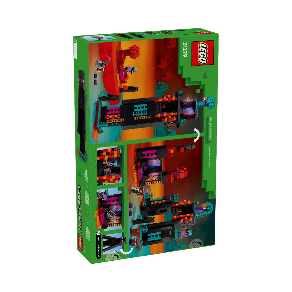 Đồ Chơi Lắp Ráp Tháp Enderman LEGO MINECRAFT 21279 (867 chi tiết)