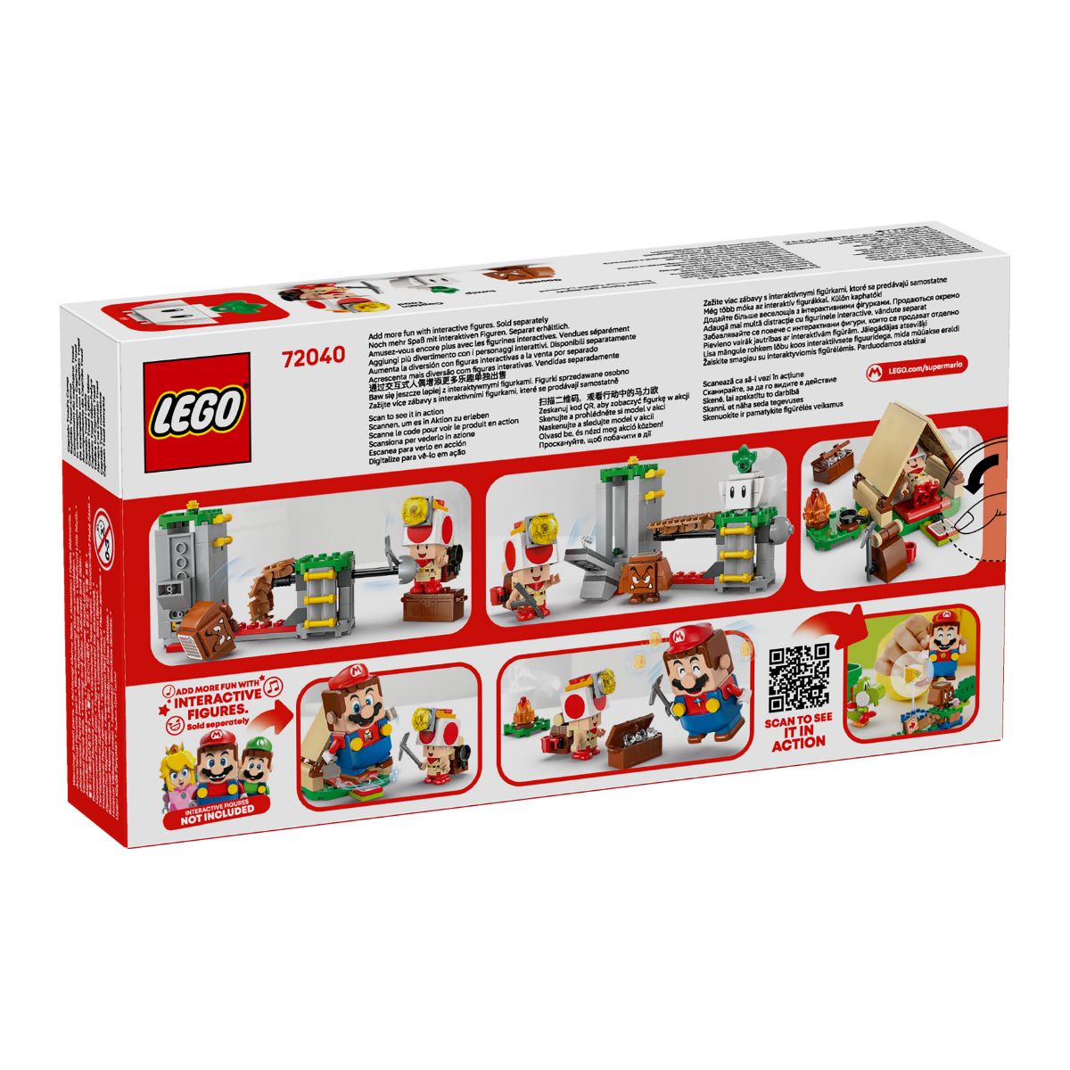 Đồ Chơi Lắp Ráp Trại Thám Hiểm Của Đội Trưởng Toad LEGO SUPER MARIO 72040 (159 chi tiết)