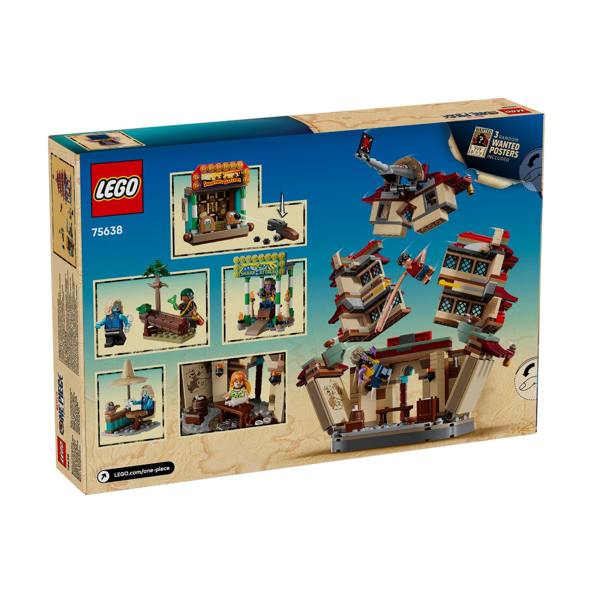 Đồ Chơi Lắp Ráp Trận Chiến Tại Căn Cứ Arlong LEGO ONE PIECE 75638 (926 chi tiết)