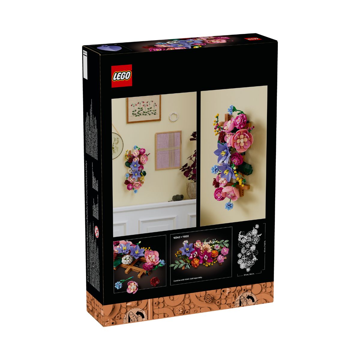 Đồ Chơi Lắp Ráp Tường Hoa LEGO BOTANICALS 11503 (879 Chi Tiết)