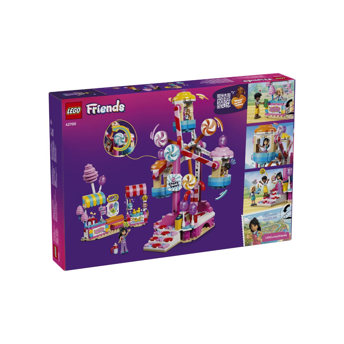Đồ Chơi Lắp Ráp Vòng Đu Quay Kẹo Ngọt Và Bánh LEGO FRIENDS 42700 (602 chi tiết)