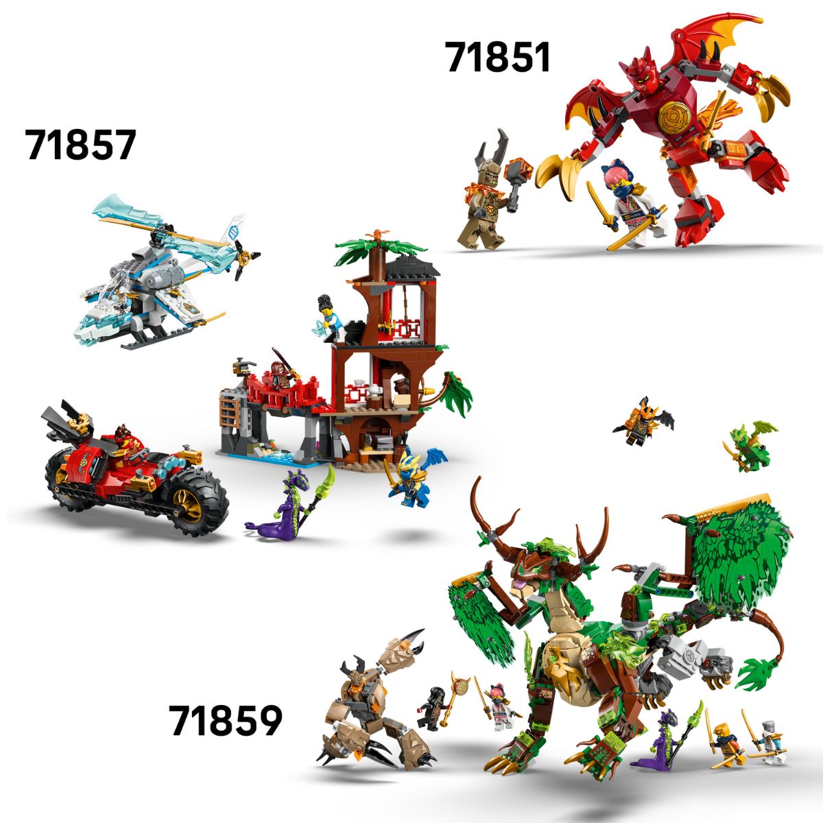 Đồ Chơi Lắp Ráp Xe Biến Hình Của Jay LEGO NINJAGO 71856