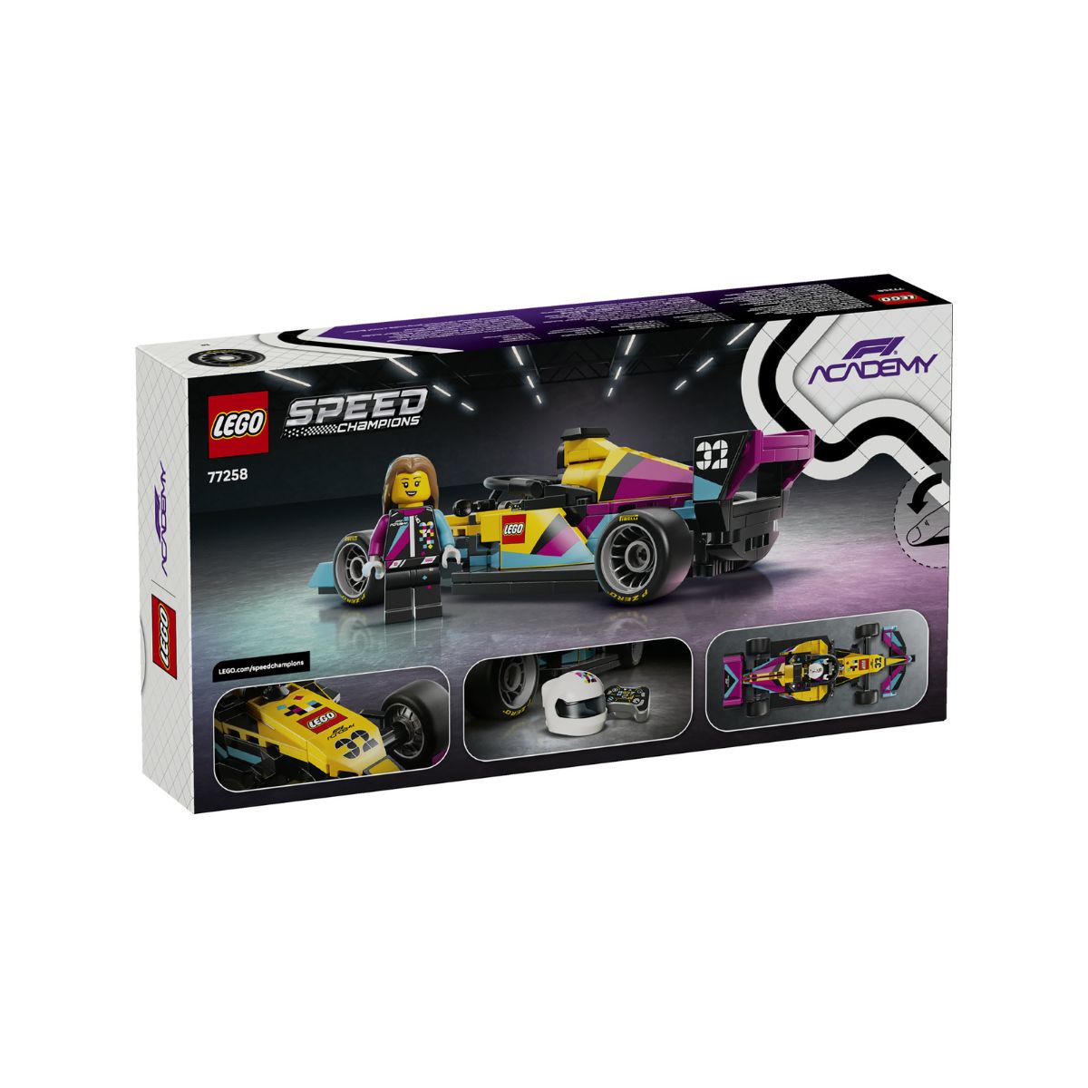 Đồ Chơi Lắp Ráp Xe Đua F1 Academy™ Lego® LEGO SPEED CHAMPIONS 77258 (201 Chi Tiết)
