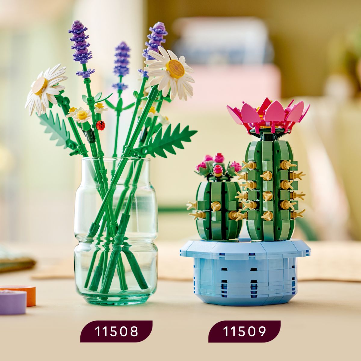 Đồ Chơi Lắp Ráp Xương Rồng Nở Hoa LEGO BOTANICALS 11509 (482 Chi Tiết)