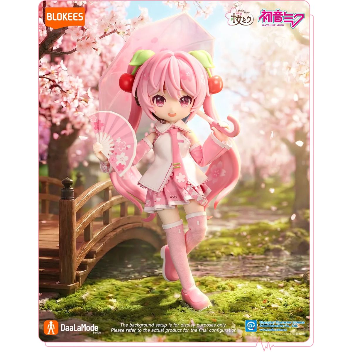 Đồ Chơi Mô Hình HATSUNE MIKU Trang Phục Sakura Miku BLOKEES 73540