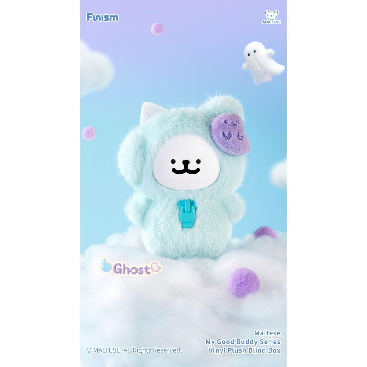 Đồ Chơi Mô Hình Maltese My Good Buddy Series Vinyl Plush Blind Box FUNISM MX2115