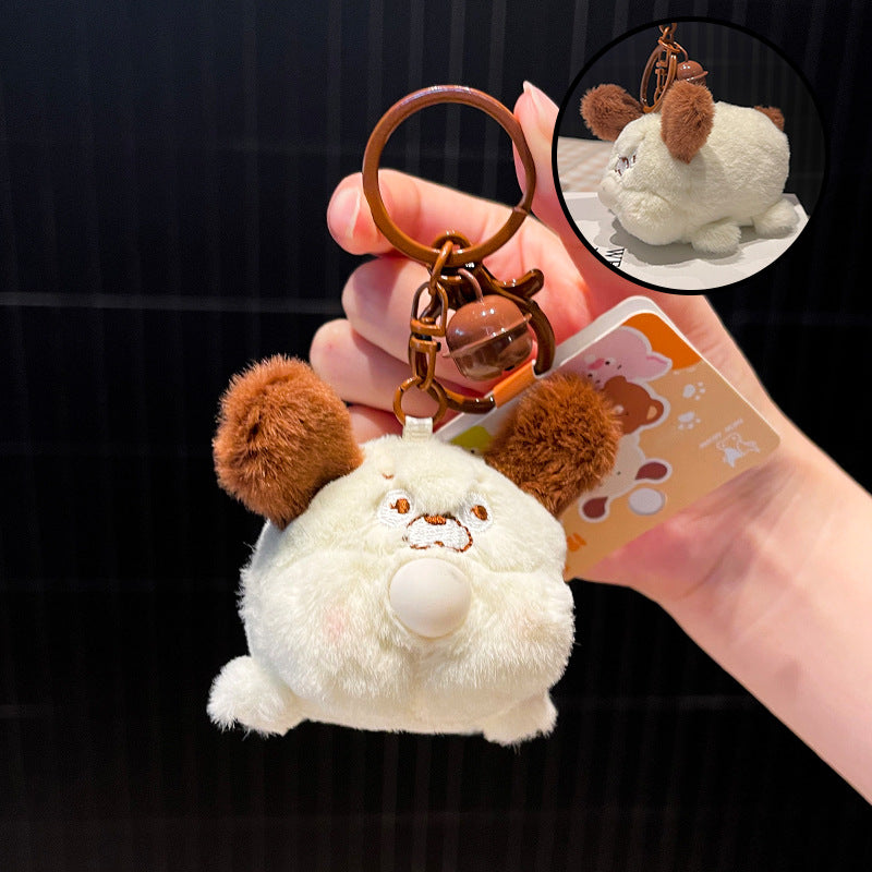 Đồ Chơi Móc Khoá Chó Trắng PLUSH TOY BY23082112/DOG