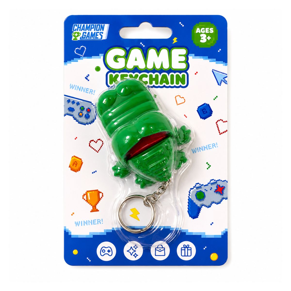 Đồ Chơi Móc Khóa Trò Chơi Khám Răng Cá Sấu CHAMPION GAMES CRO/CPG007