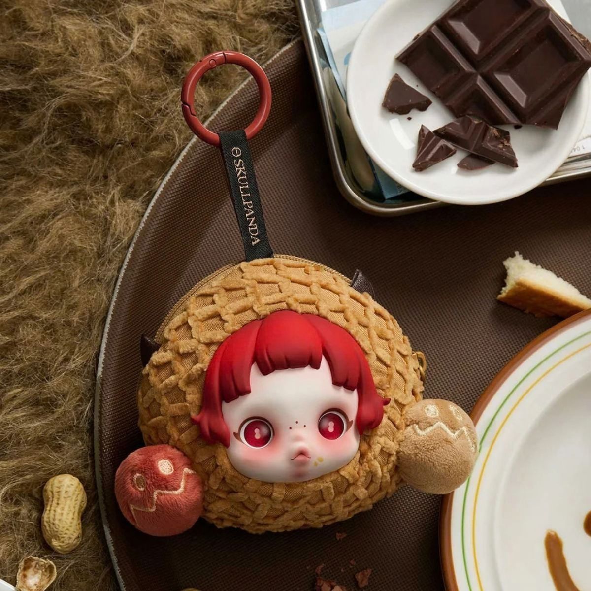 Đồ Chơi Ốp Tai Nghe Skullpanda You Found Me ! - Pranky Peanut POP MART IP SKULLPANDA 6941313040984