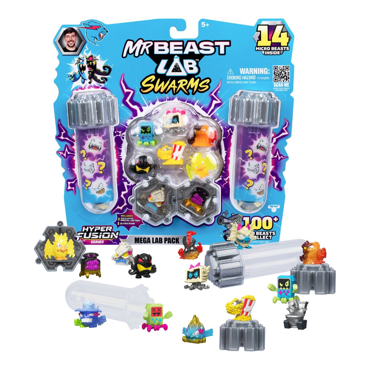 Đồ Chơi Phòng Thí Nghiệm Series 3 - 14 Sinh Vật MRBEAST LAB 24785