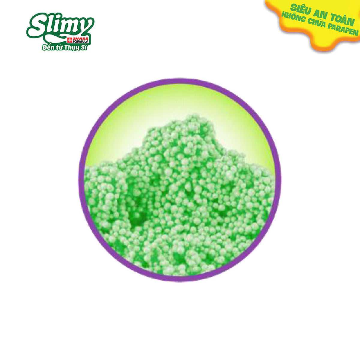 Đồ Chơi Sáng Tạo Slimy Foam Slime Xốp 3 Màu Đỏ-Cam-Xanh SLIMY 38004