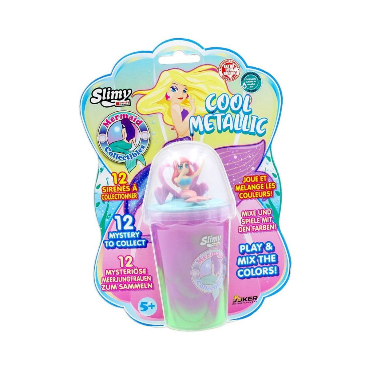Đồ Chơi Slime Nàng Tiên Cá Xanh Lá Tím SLIMY 33914A