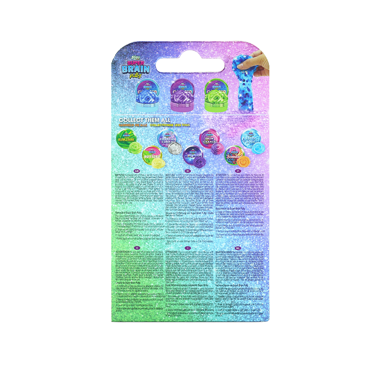 Đồ Chơi Slimy Putty Ánh Kim Tím 45gr SLIMY 20271231/32327/PP