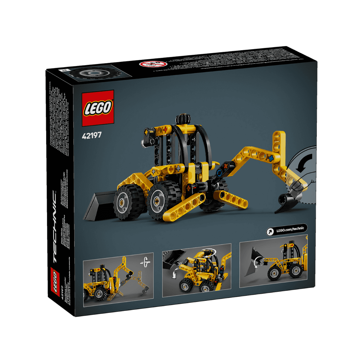Đồ Chơi Xe Máy Đào Và Máy Xúc Kết Hợp LEGO TECHNIC 42197
