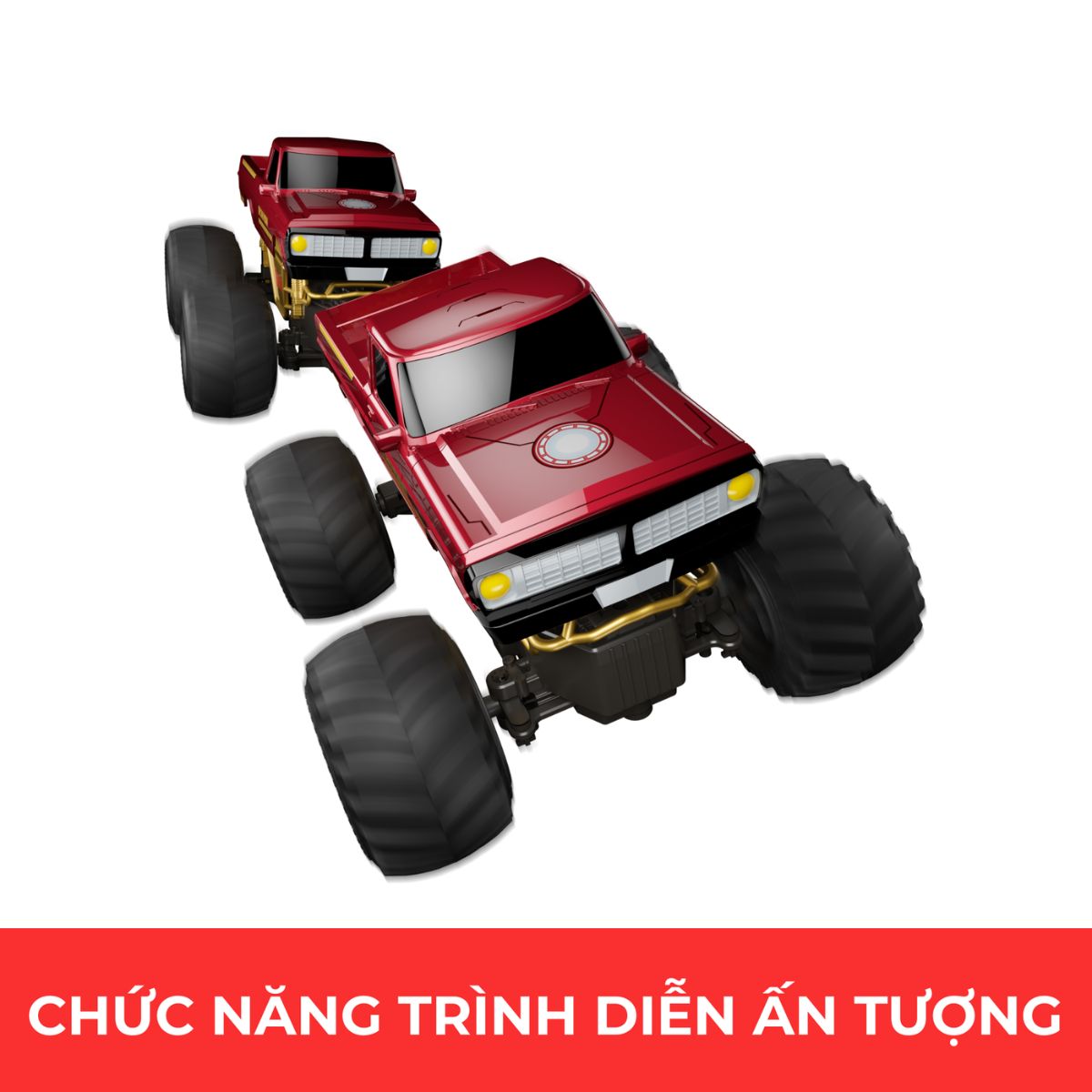 Đồ Chơi Xe Off-Road Marvel Iron Man Điều Khiển Từ Xa VECTO 5588-M353