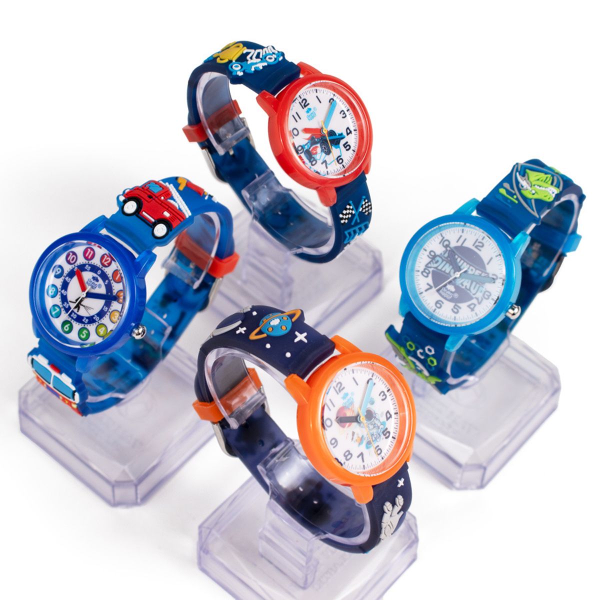 Đồng Hồ Clever Watch Fire Truck CLEVER HIPPO WB015/BLUE