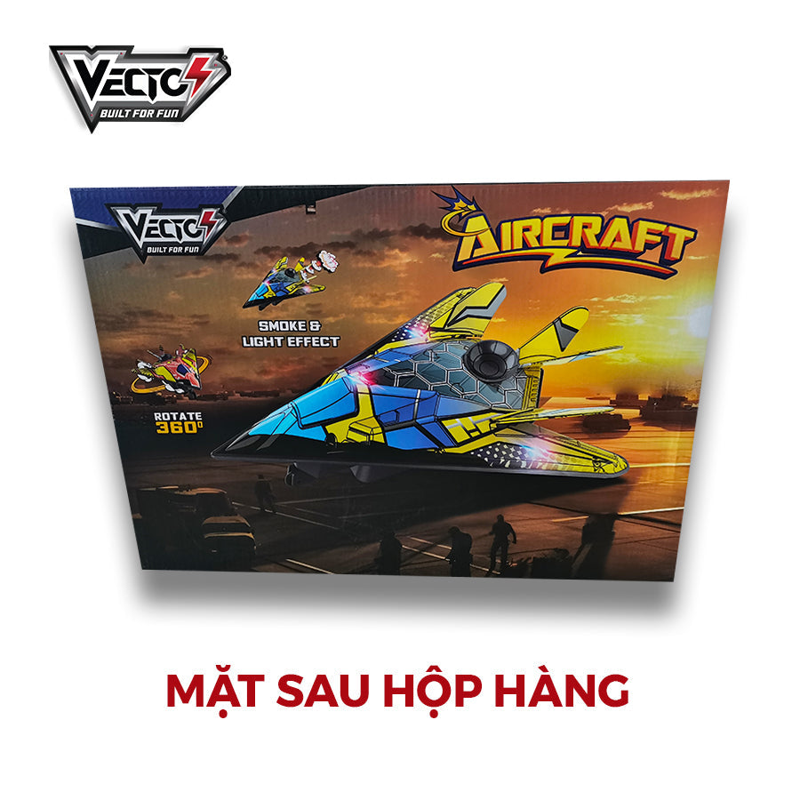 Đồ chơi phi cơ phun sương điều khiển từ xa (Đỏ) VECTO VT8666