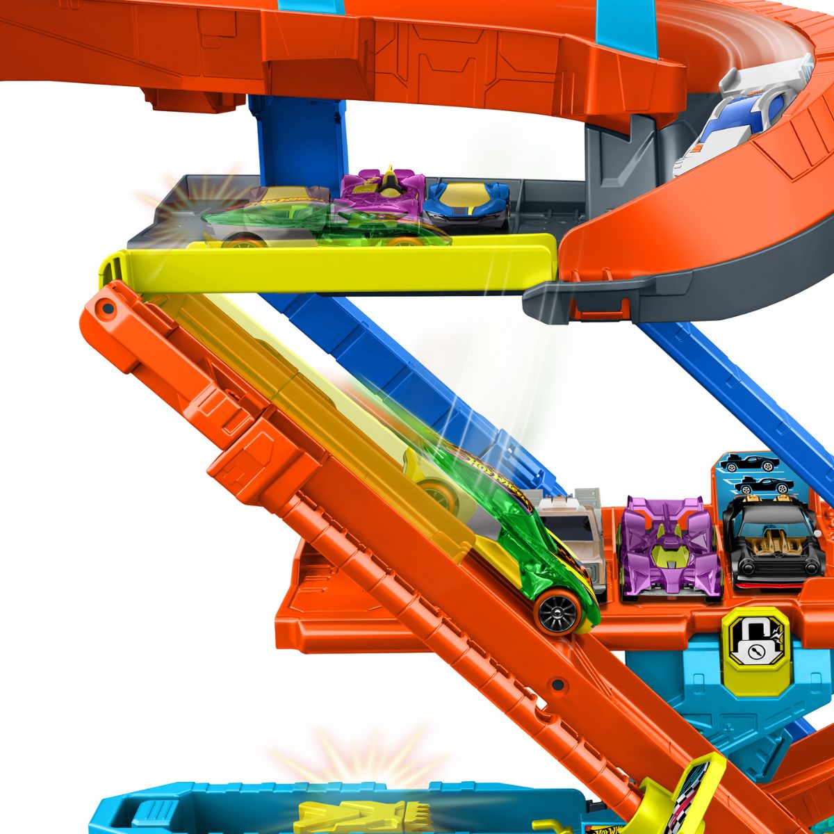 Đồ Chơi Gara Biến Đổi Tối Thượng HOT WHEELS JHL94