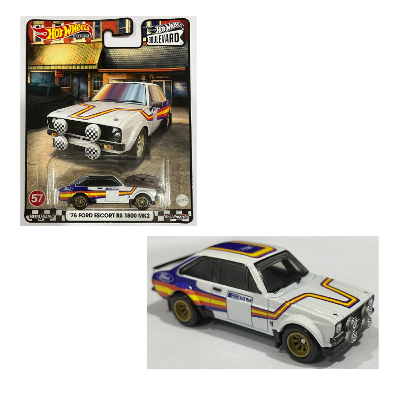 Siêu xe BOULEVARD - 78 FORD ESCORT RS1800 MK2 HOT WHEELS GJT68
