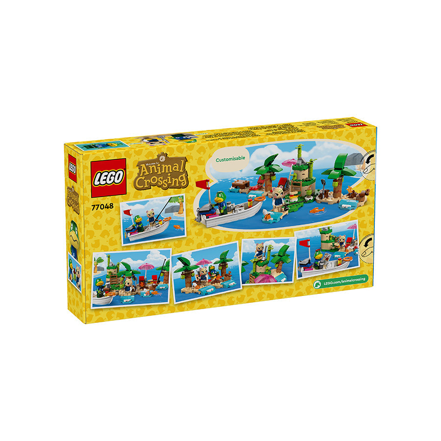 Đồ Chơi Lắp Ráp Hòn Đảo Của Kapp Và Thuyền Câu Cá LEGO ANIMAL CROSSING 77048 (233 chi tiết)