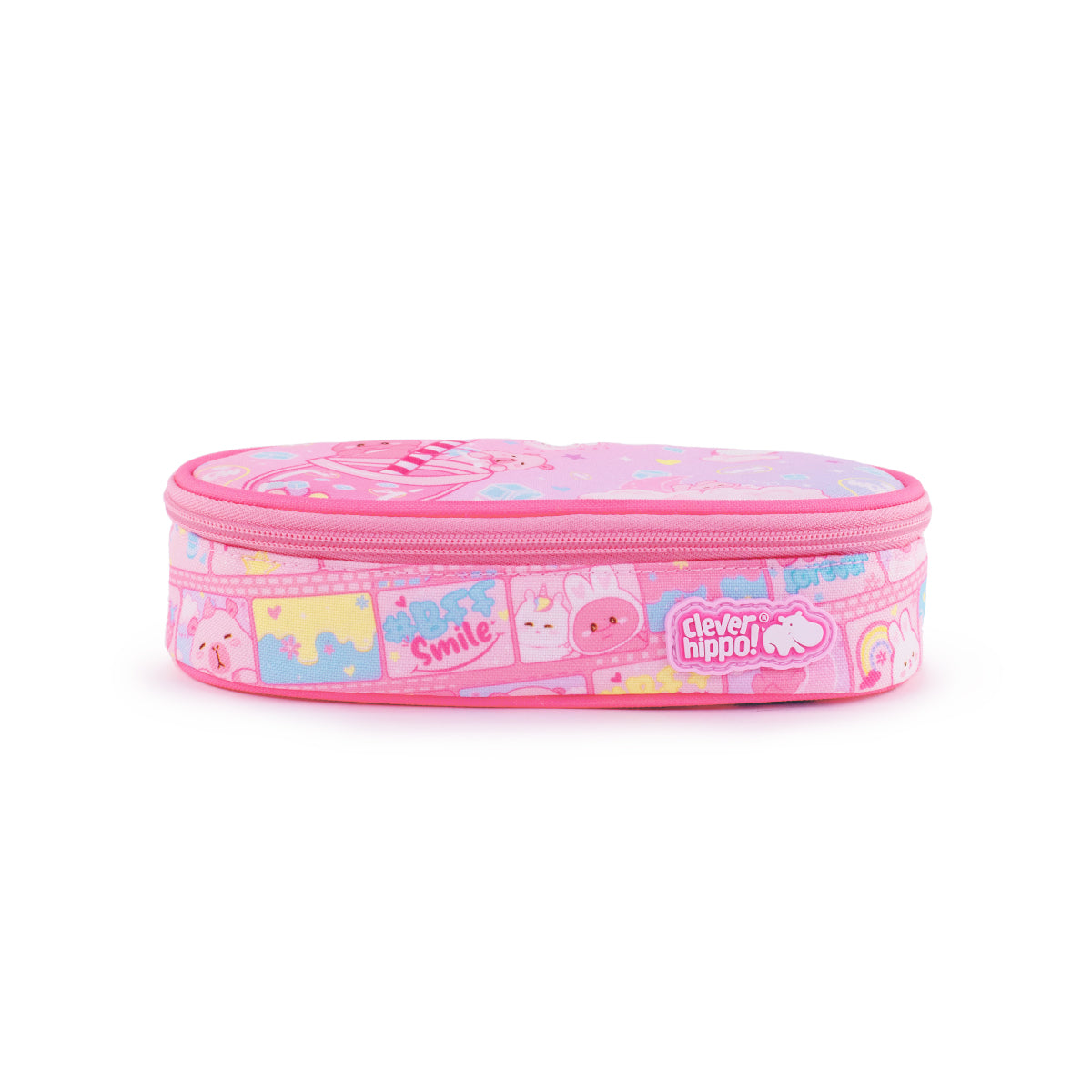 Hộp Bút Đa Năng Boba Bestie CLEVERHIPPO PB0214/PINK