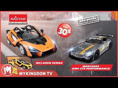 Đồ Chơi Mô Hình Xe R/C 1:14 McLaren Senna Có Thể Mở Cửa Màu Cam RASTAR R96600/ORA