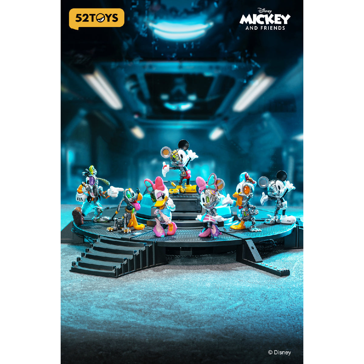 Mô Hình DISNEY MICKEY & FRIENDS Cyborg 52TOYS 6958985025942