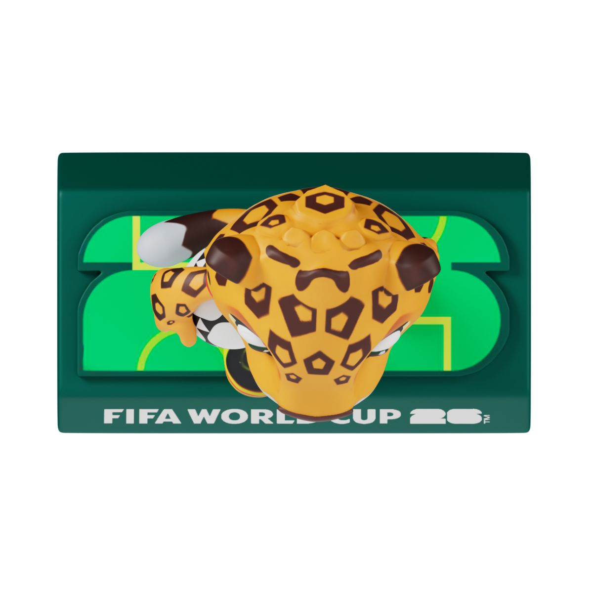 Đồ Chơi Mô Hình Linh Vật World Cup 2026 - Zayu Mexico 9cm SEASONAL COLLECTION HNSS-WC26-PB9-M001b