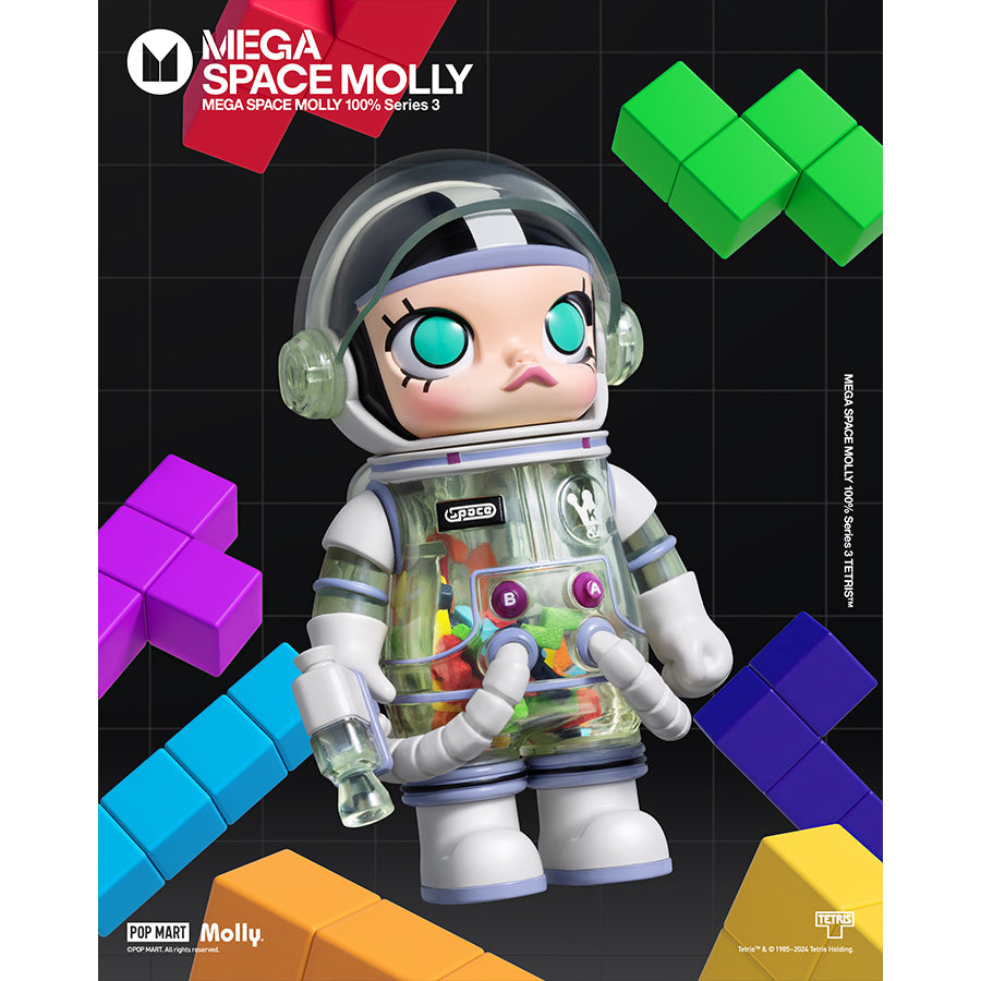 Mô Hình Mega Space Molly 100% Series 3 Pop Mart 6941848280855