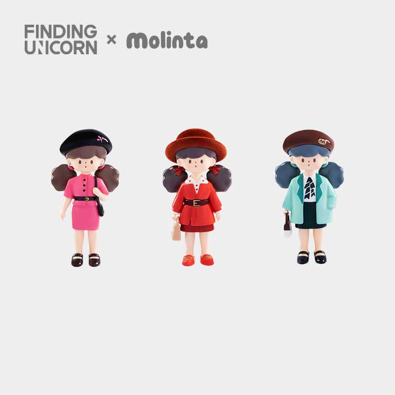 Mô Hình Molinta Retro Girls Series FINDING UNICORN 6976309310703