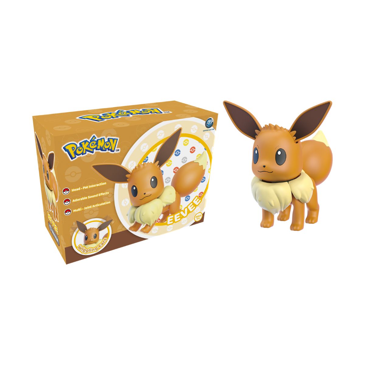 Đồ Chơi Mô Hình Pokemon Cảm Biến Cử Động Eevee POKEMON TOYS LK2502
