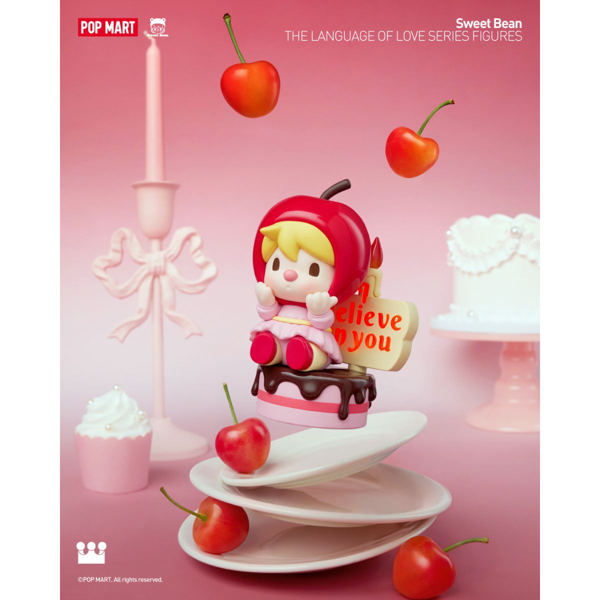 Mô Hình Sweet Bean The Language Of Love Series Figures POP MART 6931571068691