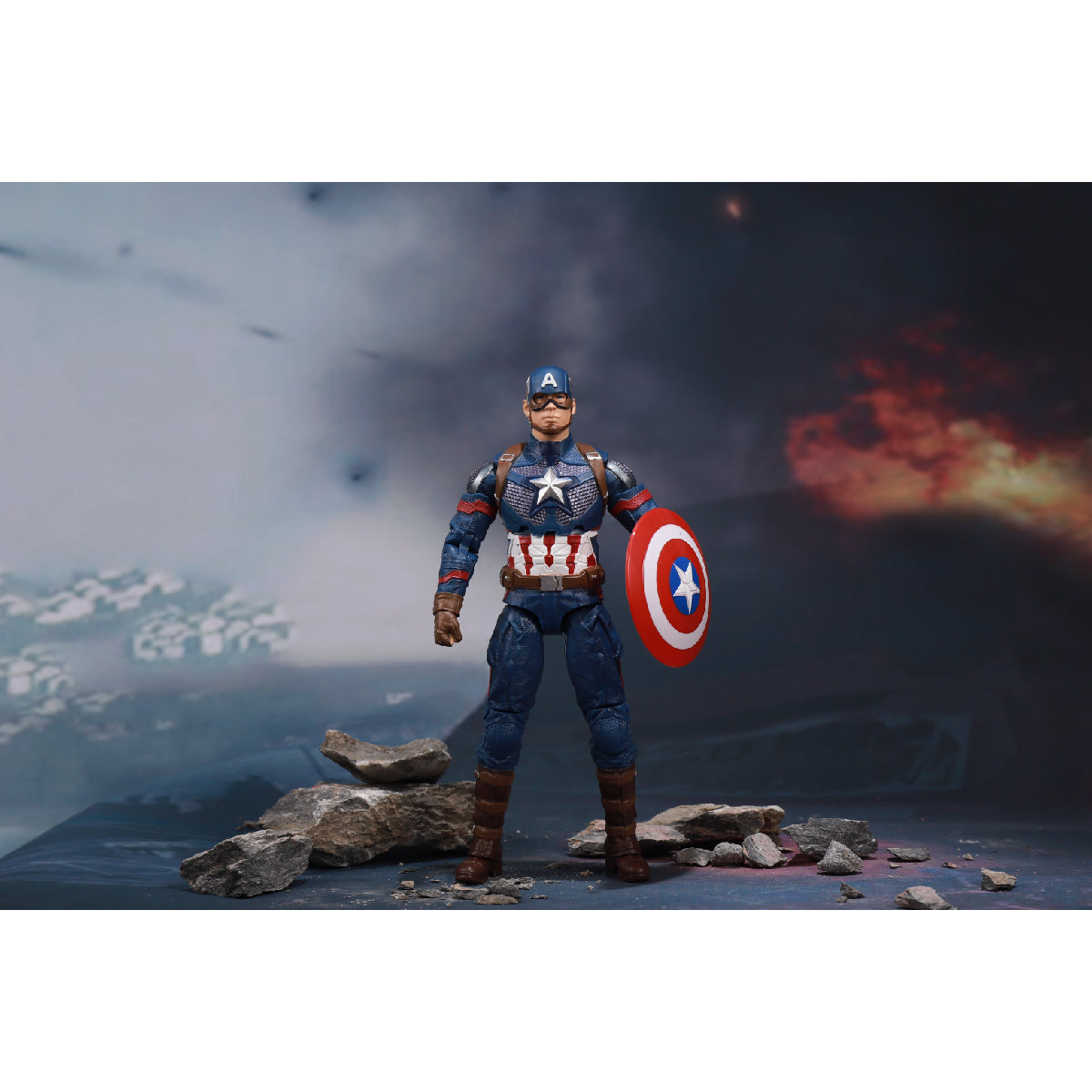 Mô Hình Tác Chiến Captain America ZD TOYS 1911-01