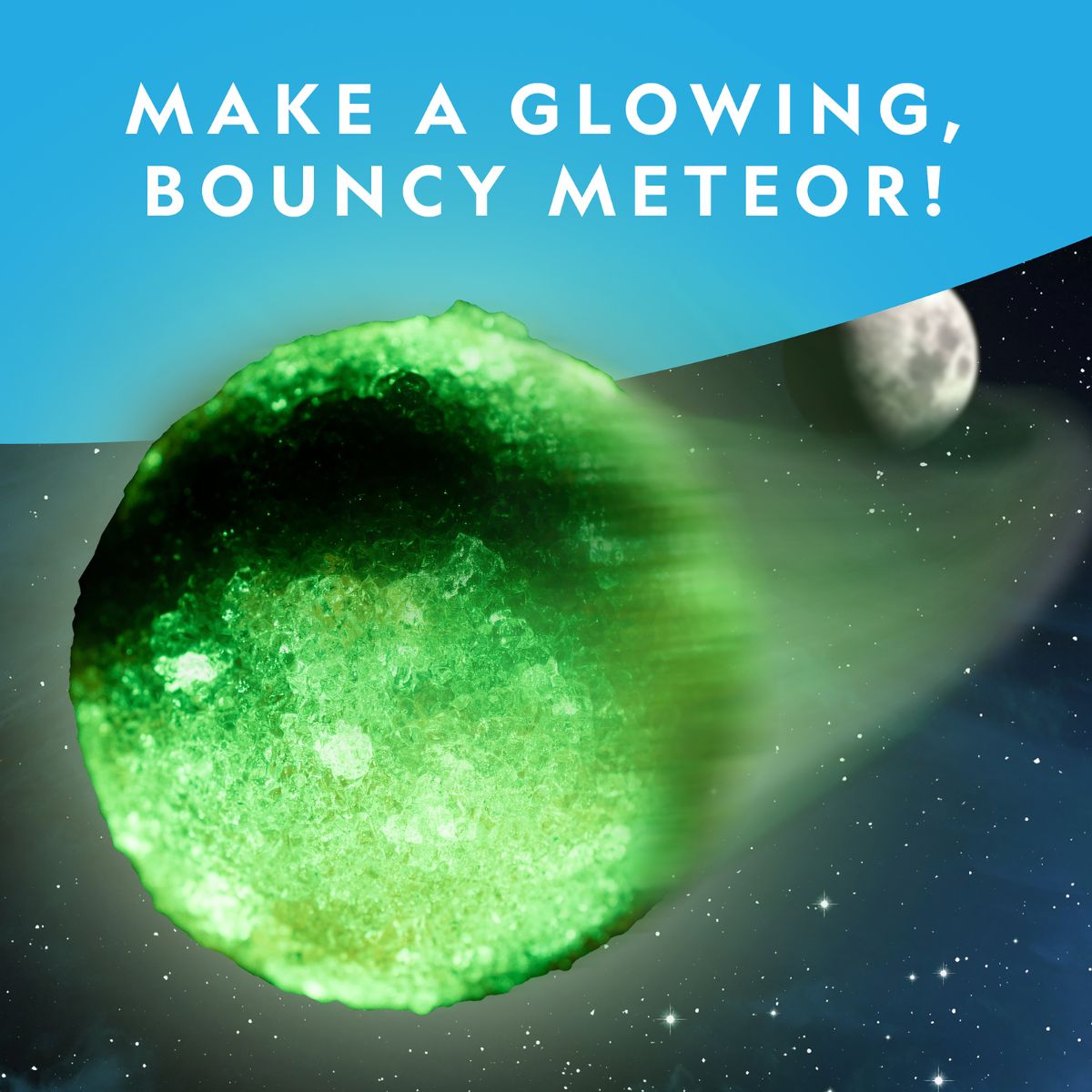 Đồ Chơi Mô Hình Thiên Thạch Phát Sáng Trong Bóng Tối Nat Geo STEAM RTMETEOR