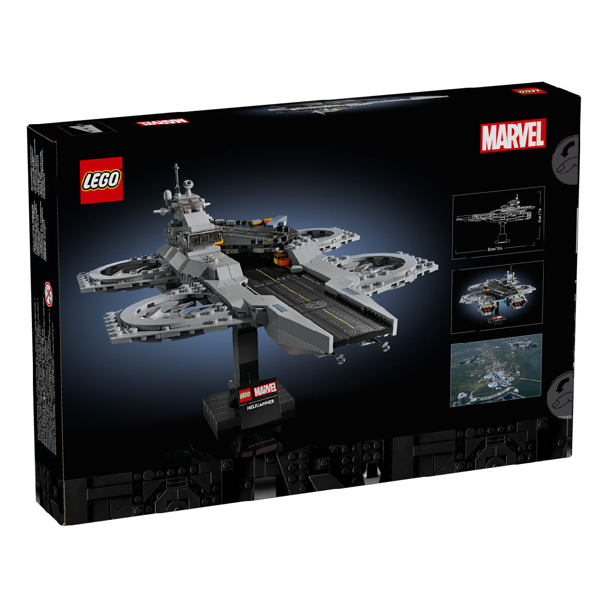 Đồ chơi lắp ráp Tàu sân bay trên không của S.H.I.E.L.D LEGO ADULTS 76295 (509 Chi Tiết)