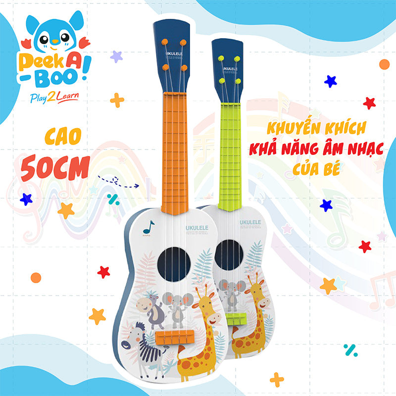 Đồ Chơi Đàn Ukulele PEEK A BOO PAB016