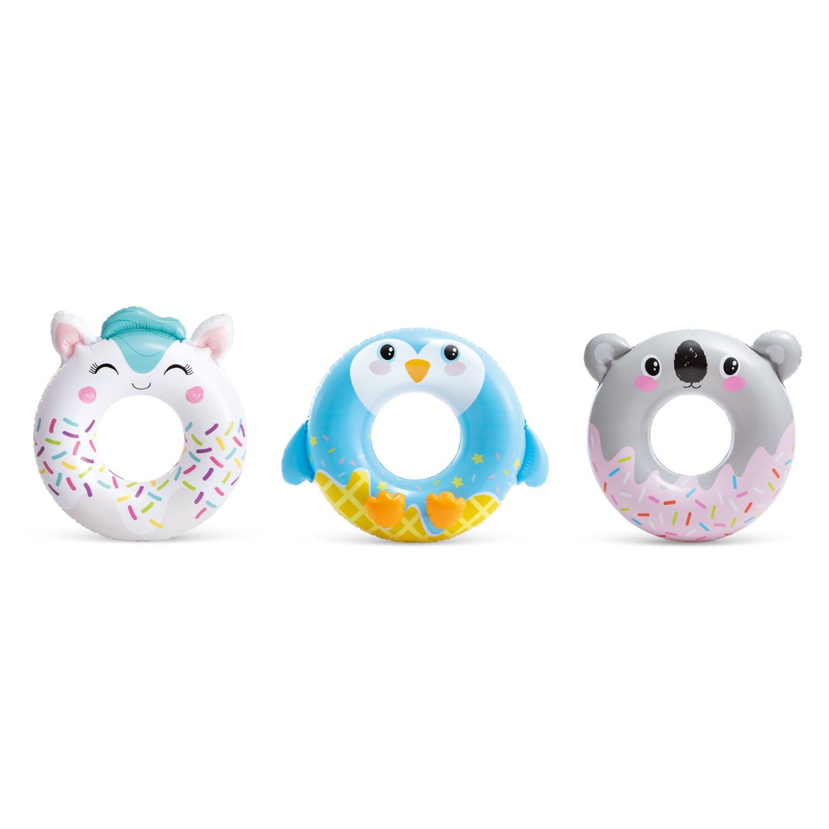 Phao Bơi Tròn Chim Cánh Cụt Penguin INTEX 59266