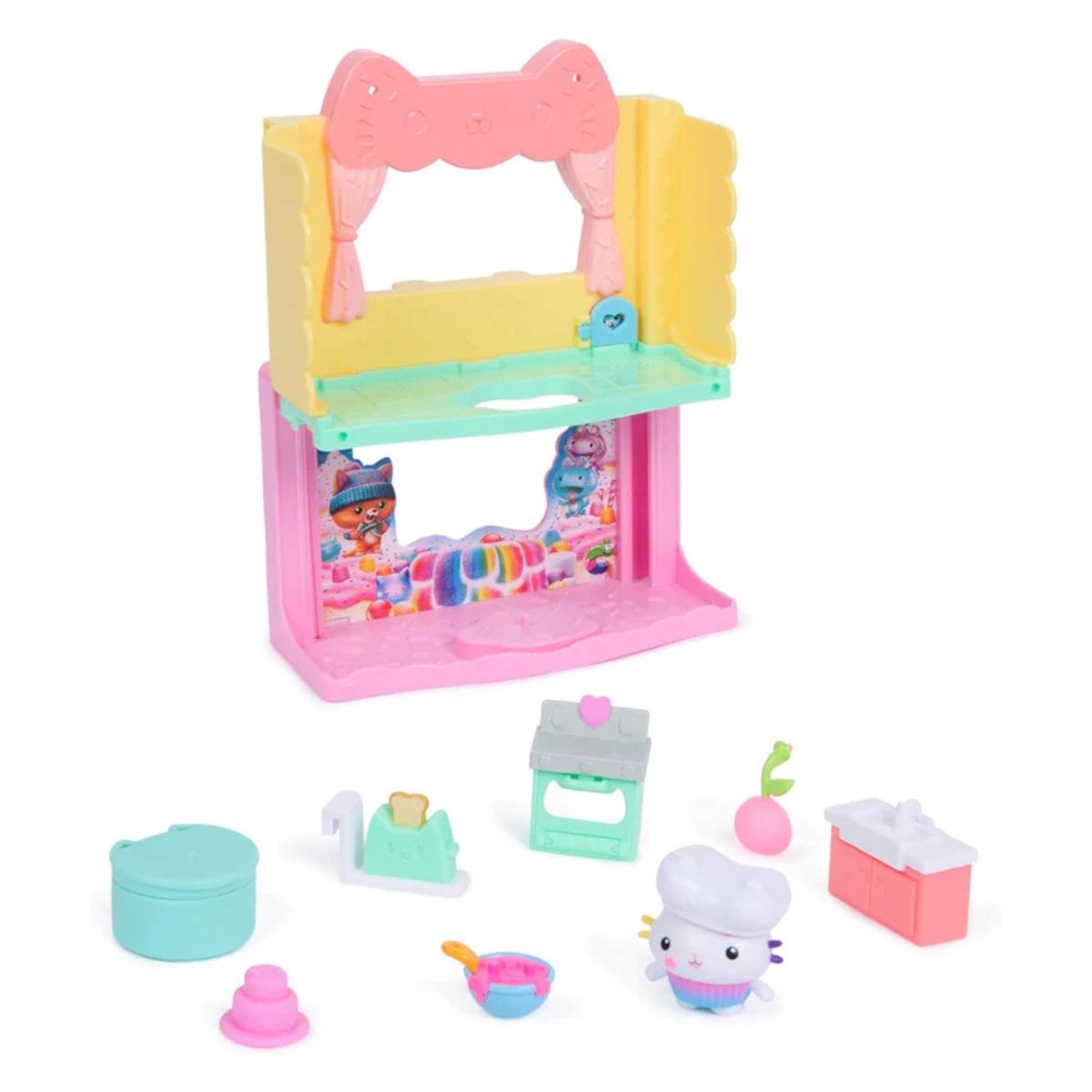 Đồ Chơi Phòng Gabby 2 Tầng – Cakey & MerCat GABBY DOLLHOUSE 6072921