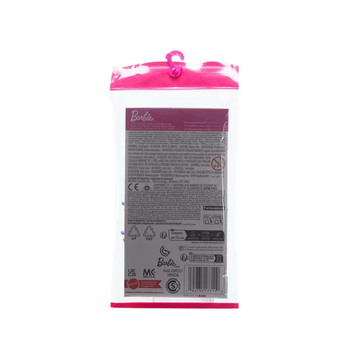 Phụ Kiện Búp Bê Thời Trang Của Barbie - Váy Oversize BARBIE GWD96