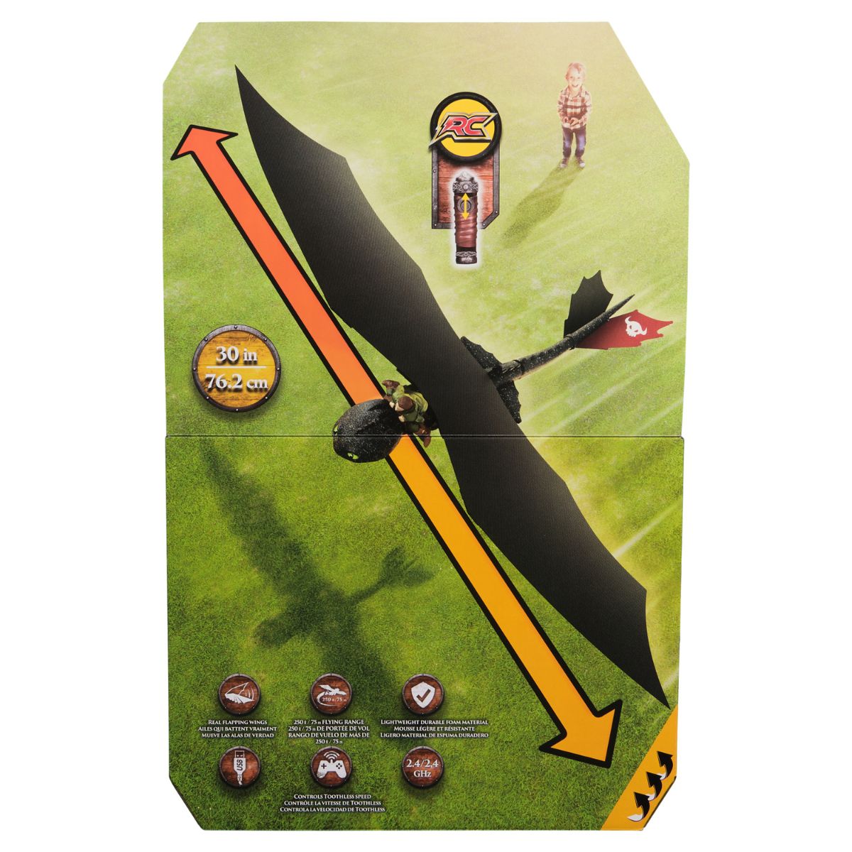 Đồ Chơi Răng Sún Bay Lượn RC (Điều Khiển Từ Xa) DRAGON 6074369