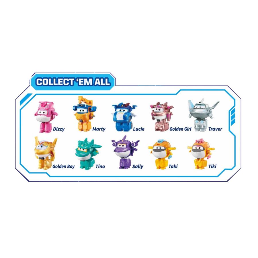 Robot Biến Hình Cỡ Nhỏ Dizzy Khéo Léo SUPERWINGS YW780040